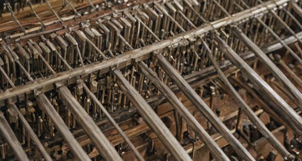 Piano repair work on internal mechanisms