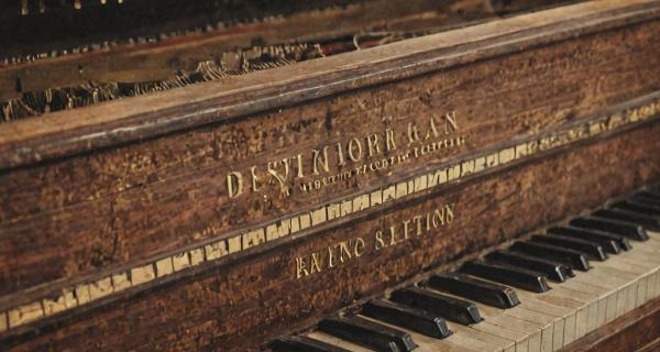 Complete piano restoration project showcase